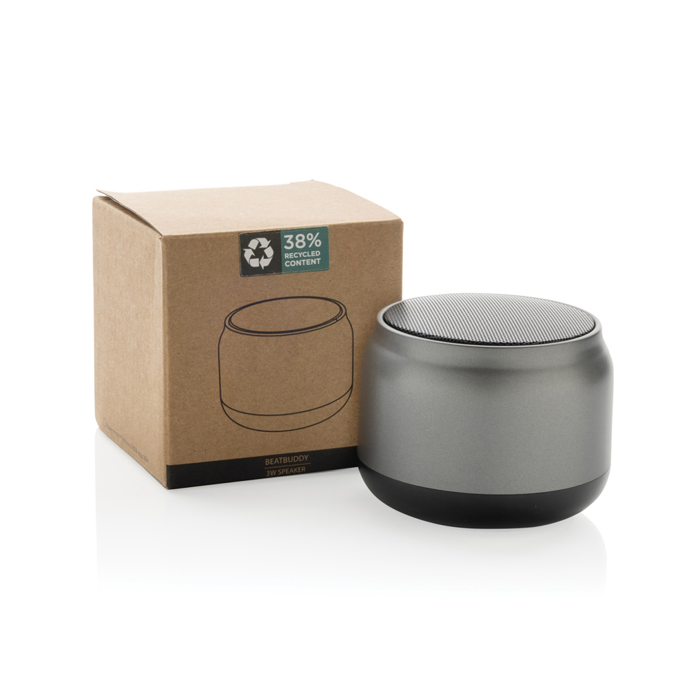 BeatBuddy gerecycled plastic 3W-luidspreker