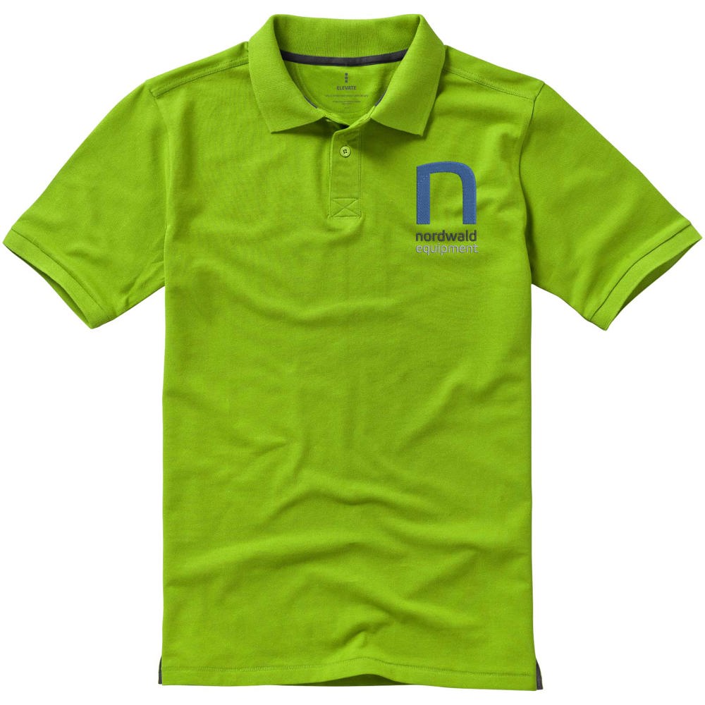 Calgary 200 g/m² herenpolo met korte mouwen