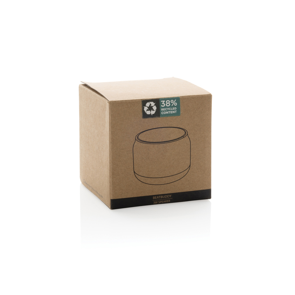 BeatBuddy gerecycled plastic 3W-luidspreker