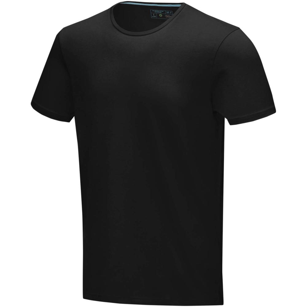 Balfour biologisch heren t-shirt met korte mouwen - Zwart