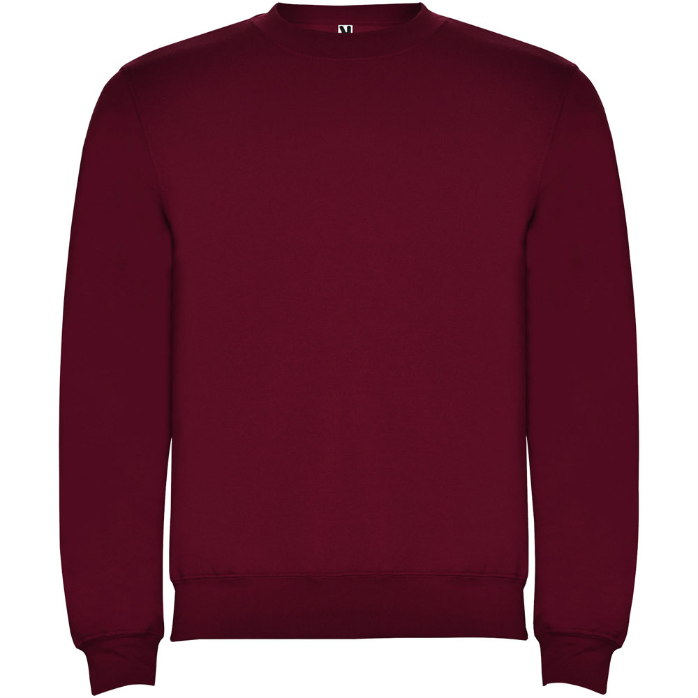 Clasica unisex trui met ronde hals - Granaat