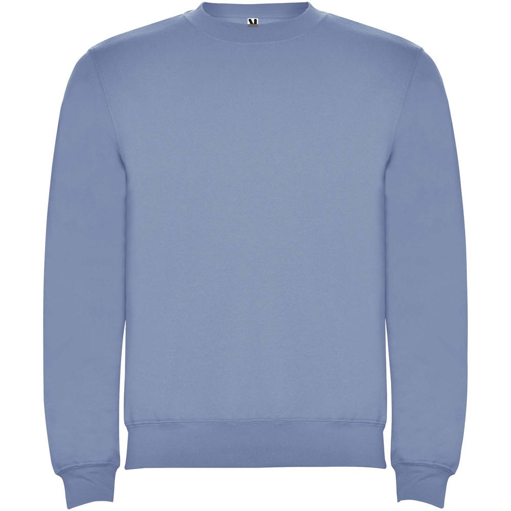 Clasica unisex trui met ronde hals - Zenblauw