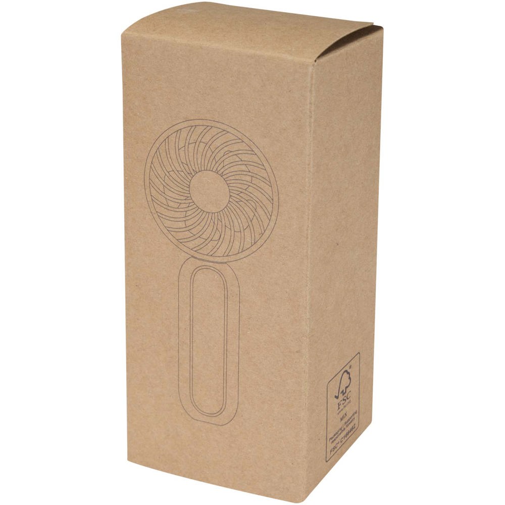 Aervia draagbare ventilator van gerecycled plastic